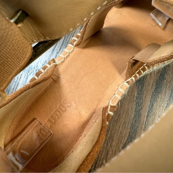 Soludos Palma Suede Platform Espadrille Sandals size 7.5 - Picture 6 of 9